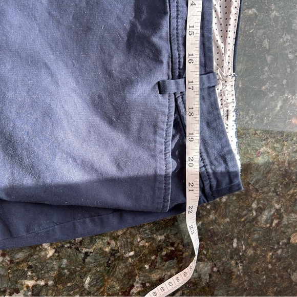 Talbots The Perfect Shorts-10.5”. Lots of 2. Khaki and navy. Classic. Prep. 20W - Picture 11 of 14